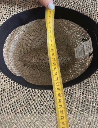 Sombrero de paja con cintas intercambiables