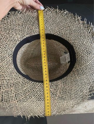 Sombrero de paja con cintas intercambiables