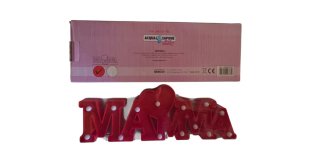 Lampada LED Mamma Rossa con Cuore