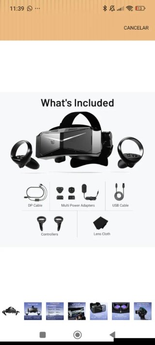 Pimax Cristal Light QLED SIN ESTRENAR