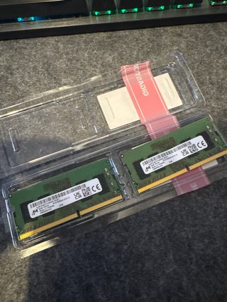 2x 8GB DDR4 SODIMM RAM Micron