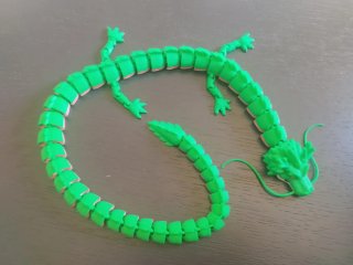 Figura Dragón Verde