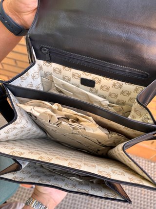 Bolso Loewe Piel Negro Vintage