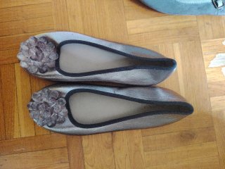 Bailarinas grises, azules y rosas