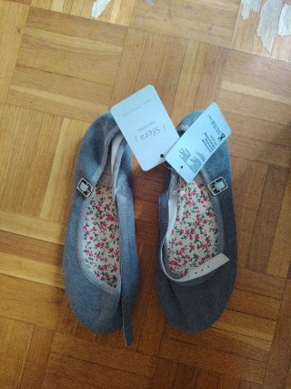 Bailarinas grises, azules y rosas