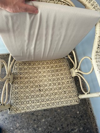 Sillas de mimbre Panerots beige