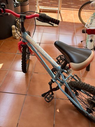 Bicicleta infantil Scott azul y rosa