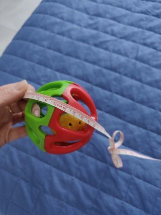 Pallina sonaglio sensoriale per bambini