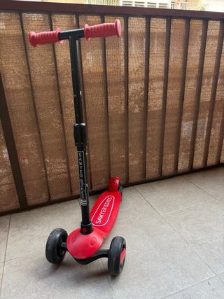 Patinete 3 Ruedas Sawyer Bikes Rojo