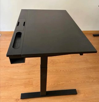 Escritorio Elevable IKEA MITTZON Negro