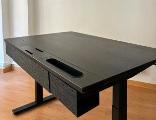 Escritorio Elevable IKEA MITTZON Negro