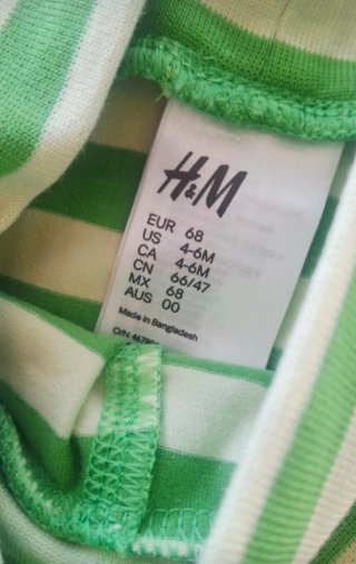 Tutina H&M bambino 3-6 mesi