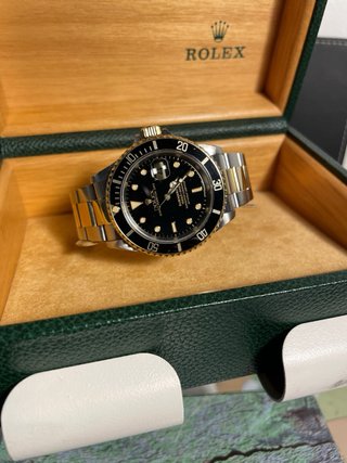 Reloj Rolex Submariner Acero y Oro Negro