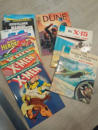 comics y novelas Marvel y Norma