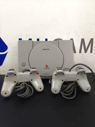 Playstation 1 + 2 Mandos  1 Año Garantía