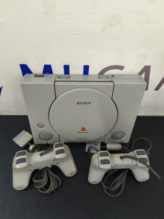 Playstation 1 + 2 Mandos  1 Año Garantía