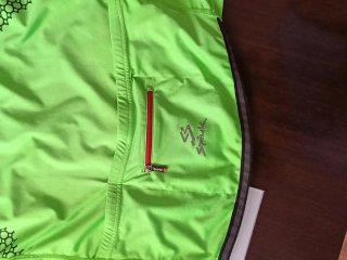 Maillot Ciclismo Verde Neón Cremallera