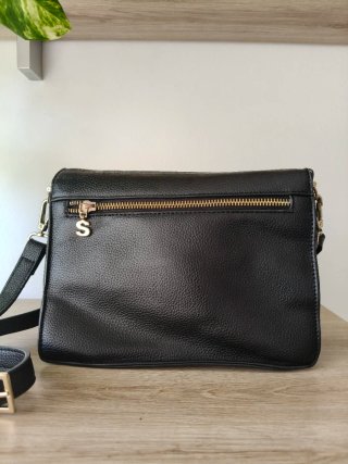 Bolso Desigual Negro con Diseño Floral