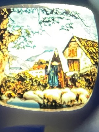 Visore diapositive vintage Lourdes - made in spain