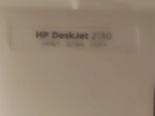 Stampante HP bianca