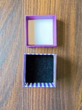 Caja joyero lila