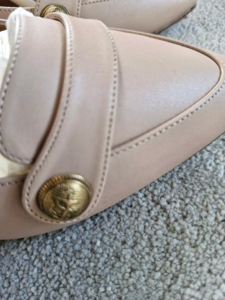 Zapatos Pura López Tacon Bajo Beige/Rosa