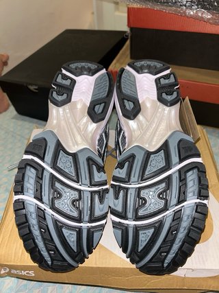 Asics Zapatillas Deportivas Gris y Plateado