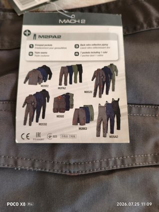 Lote pantalones de trabajo hombre DELTA PLUS