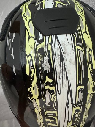 Casco Moto GIKE Venom/Monster Negro