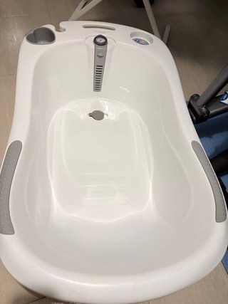 Bañera bebé con termómetro y reductor