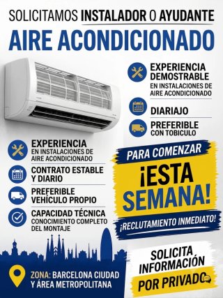 Instalacion aire acondicionado