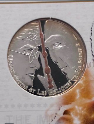 Moneda 10 Euros Harry Potter Plata 2021 Francia