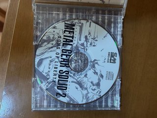 Metal Gear Solid 2 Sons of Liberty CD