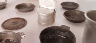 Lote Juguetes Antigua Hojalata: Cama, Bañera y Más