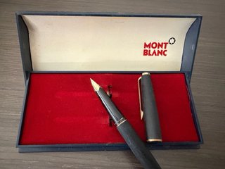 Estuche Montblanc Vintage Bolígrafo y Pluma