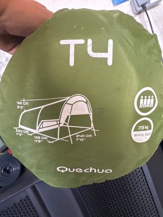 Tienda de campaña Quechua T4