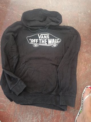 Sudadera Vans Off The Wall Negra