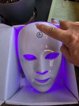 Mascarilla Facial Led 7 colores