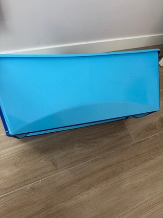 Bañera Stokke Azul con adaptador para bebe