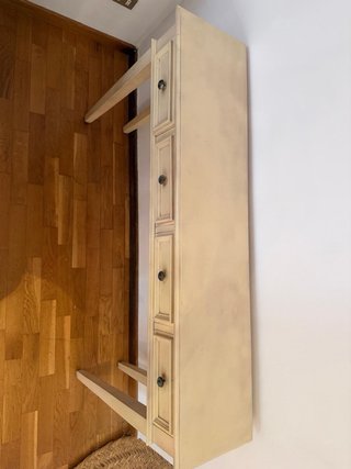 Mueble para comedor madera vintage beige