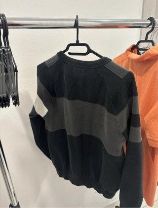 Maglione Calvin Klein nero e grigio