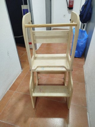 Torre de aprendizaje/pupitre madera