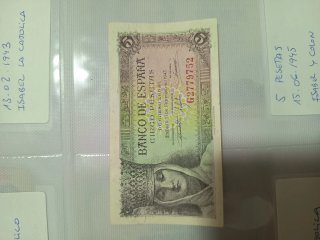 Billete 5 Pesetas Banco de España 1943