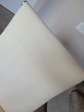 Silla de oficina ergonómica piel sintética