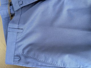 Traje Zara Azul Eléctrico Hombre T40