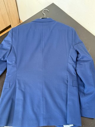 Traje Zara Azul Eléctrico Hombre T40