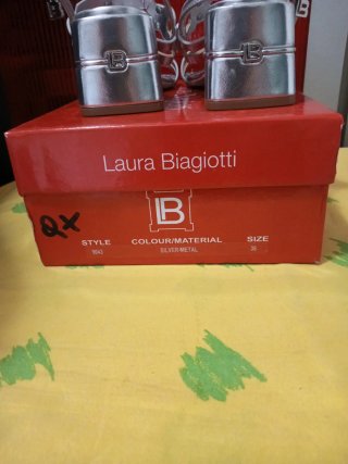 Sandali Laura Biagiotti Argento