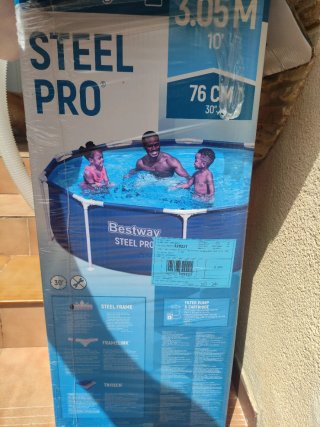 Piscina Bestway Steel Pro con depuradora