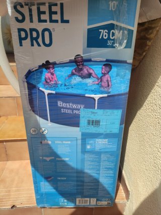 Piscina Bestway Steel Pro con depuradora