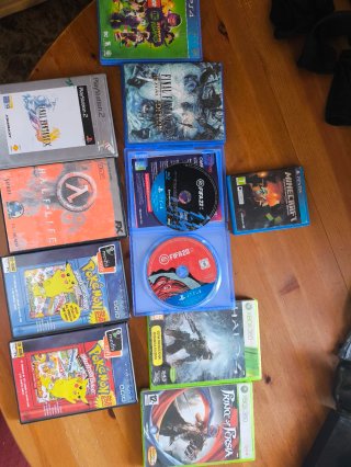 Lote Videojuegos PS2, PS4, PS Vita, Xbox 360 P.Neg